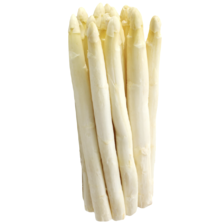 Losse witte asperges 